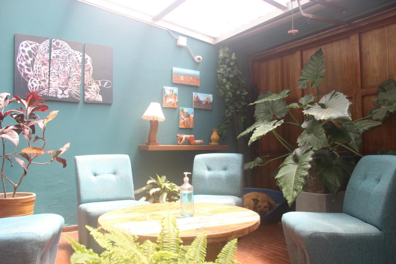 リマ La Casona Azul Bed & Breakfast エクステリア 写真